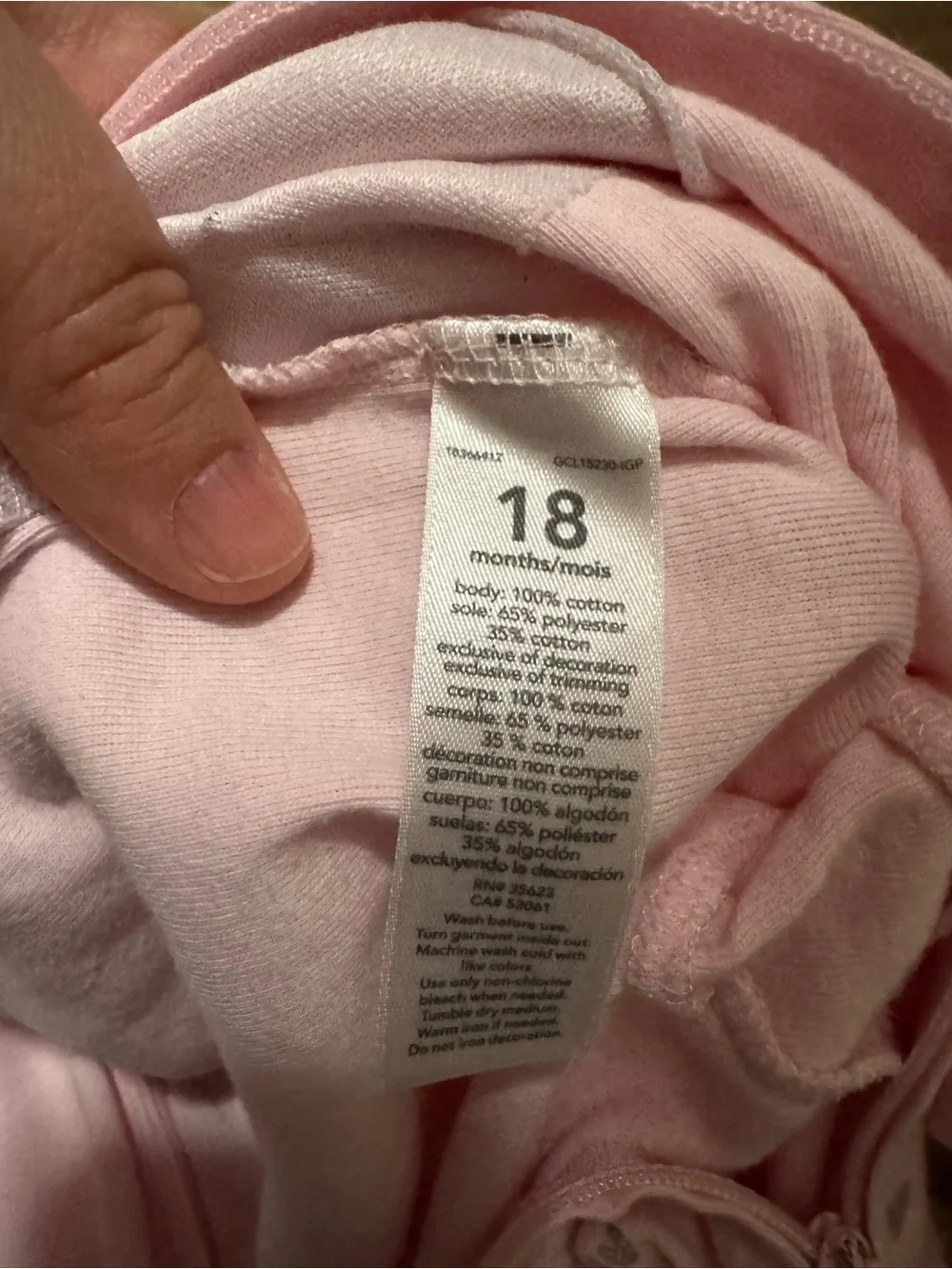 2 Carter’s sleep n play footed pajamas